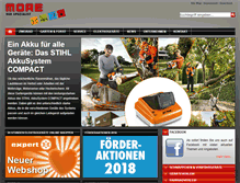 Tablet Screenshot of more.at